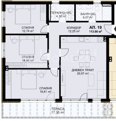 Продаја  3 спаваће собе Варна , Бриз , 152 м2 | 15915882 - слика [3]