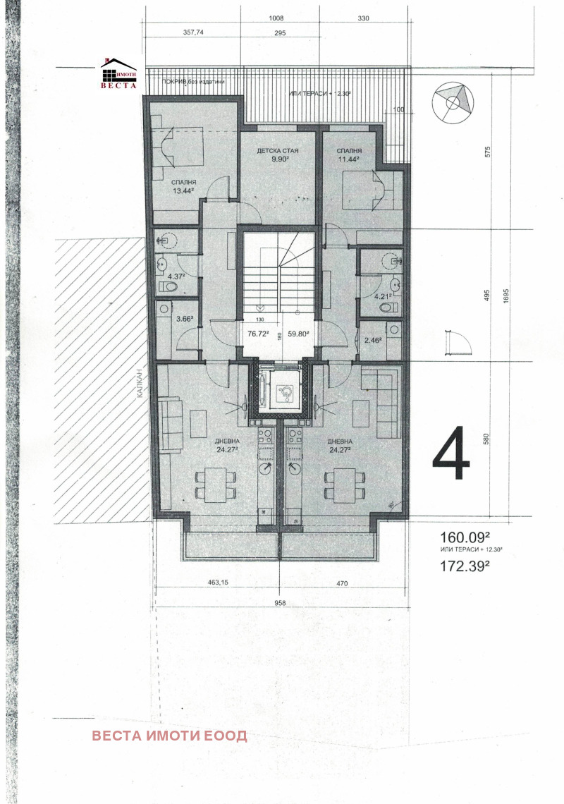 Продава 3-СТАЕН в град Варна, Аспарухово - 94 кв.м / 120 000 € » 234 699.60 лв., ВЕСТА ИМОТИ ЕООД