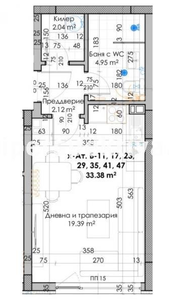 Продава 1-СТАЕН, гр. Пловдив, Кючук Париж, снимка 6 - Апартаменти - 52736468
