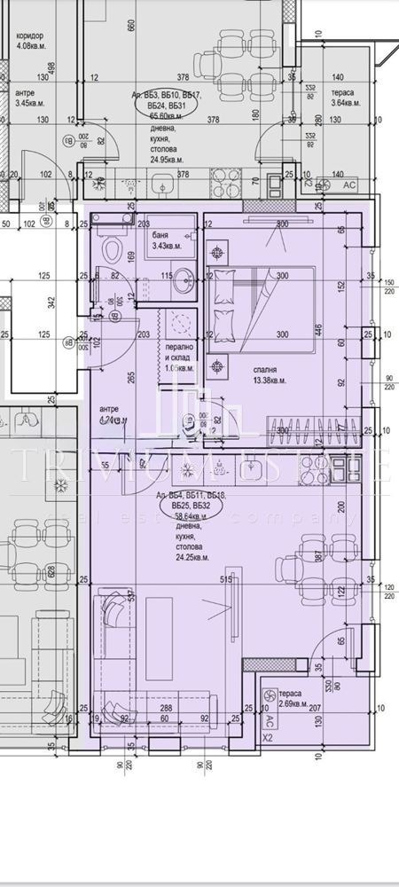 Продава 2-СТАЕН, гр. Пловдив, Тракия, снимка 4 - Апартаменти - 53270213