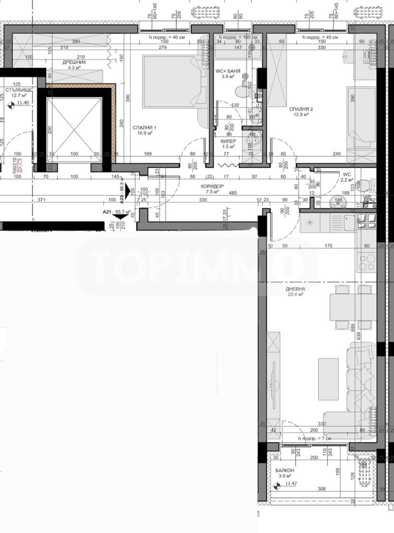 Продава 3-СТАЕН, гр. Варна, Владислав Варненчик 1, снимка 6 - Апартаменти - 52155256