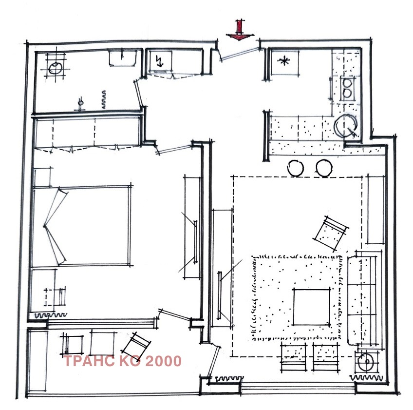 Продава 2-СТАЕН, гр. София, Младост 1, снимка 2 - Апартаменти - 54004558