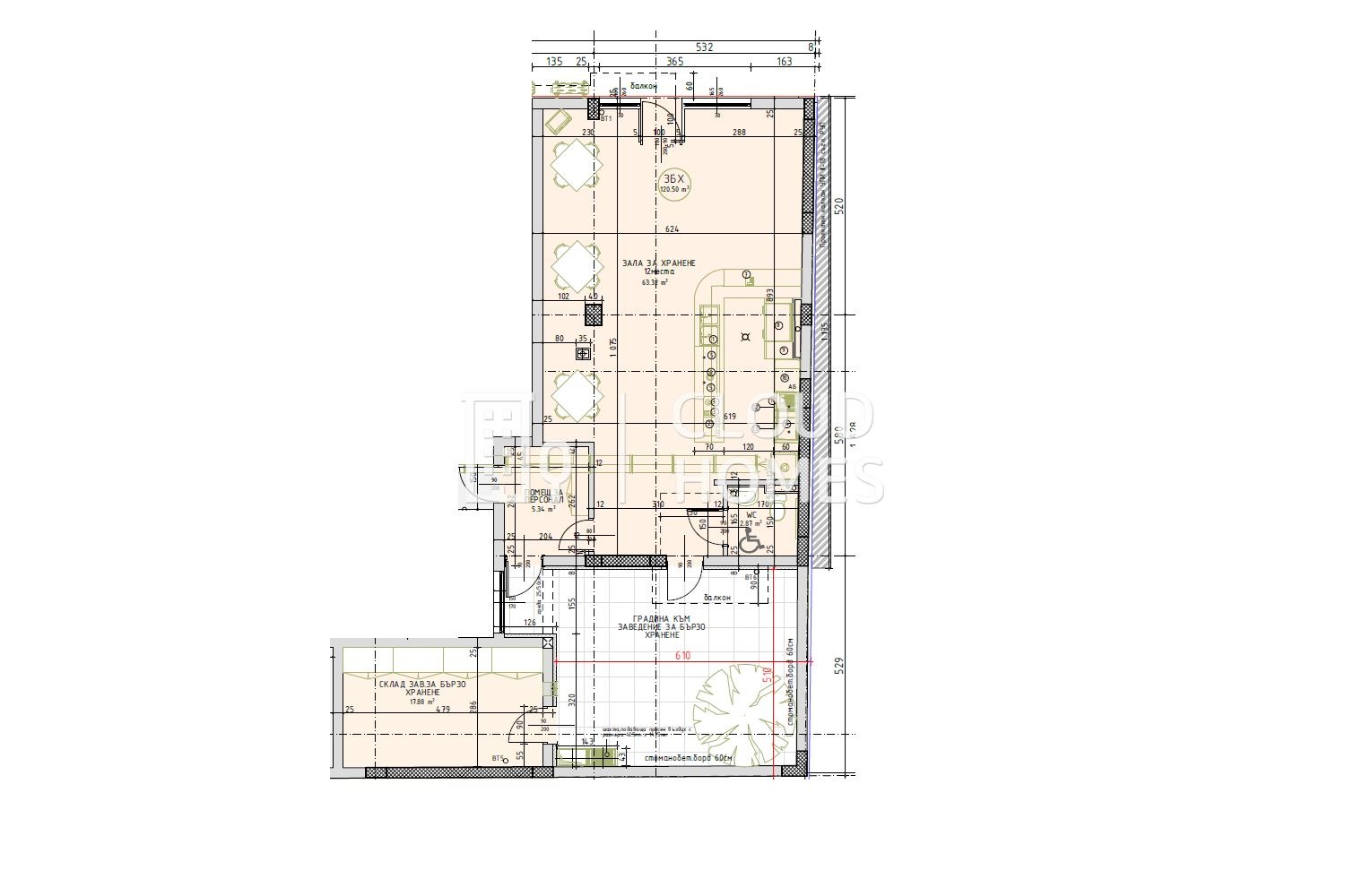 Продава ЗАВЕДЕНИЕ, гр. София, Център, снимка 2 - Заведения - 50938567