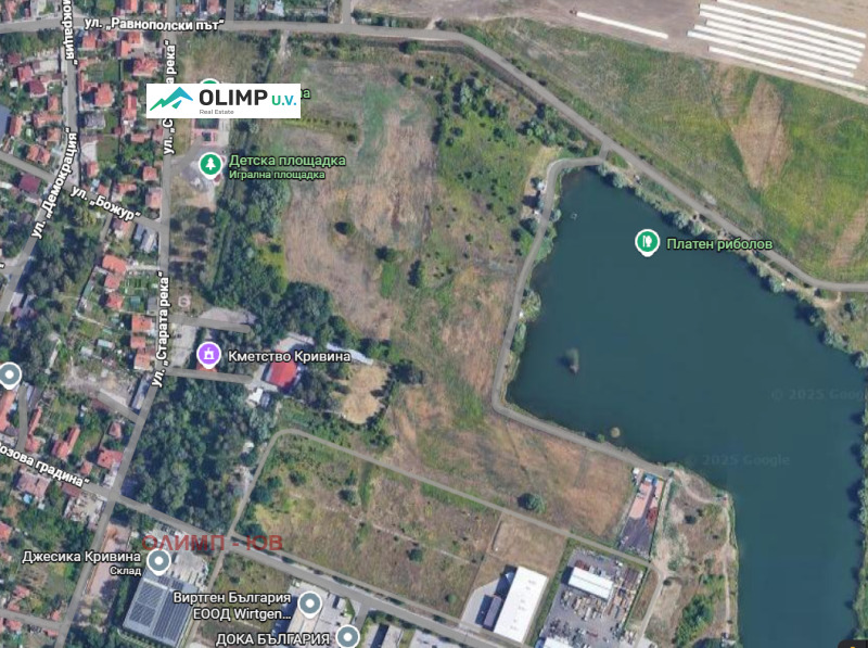 Продава ПАРЦЕЛ в град София, с. Кривина - 1138 кв.м / 142 250 € » 278 216.82 лв., ОЛИМП - ЮВ