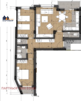 3-СТАЕН, 115 m2