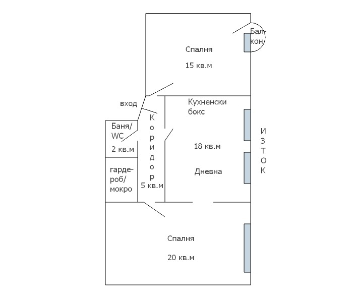 Продава 3-СТАЕН, гр. Варна, Гръцка махала, снимка 16 - Апартаменти - 53914425