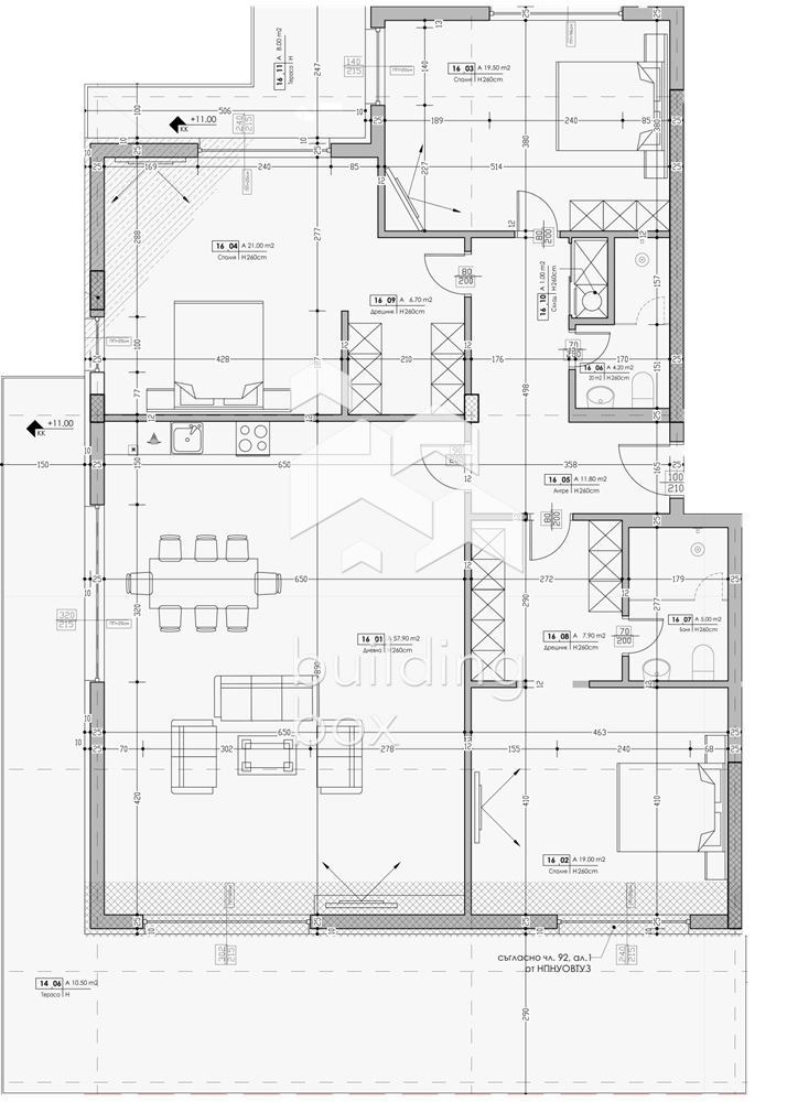 In vendita  3 camere da letto Plovdiv , Hristo Smirnenski , 261 mq | 66922311 - Immagine [5]