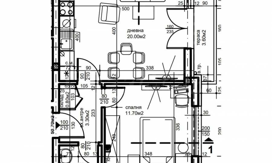 Продава 2-СТАЕН, гр. Пловдив, Прослав, снимка 6 - Апартаменти - 55283146