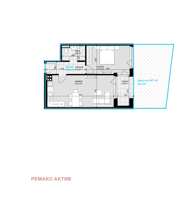 Продава 2-СТАЕН, гр. Варна, Аспарухово, снимка 2 - Апартаменти - 52458733