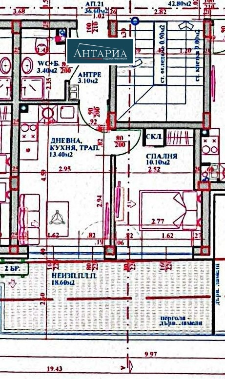 Продава 2-СТАЕН, гр. Созопол, област Бургас, снимка 3 - Апартаменти - 53941171