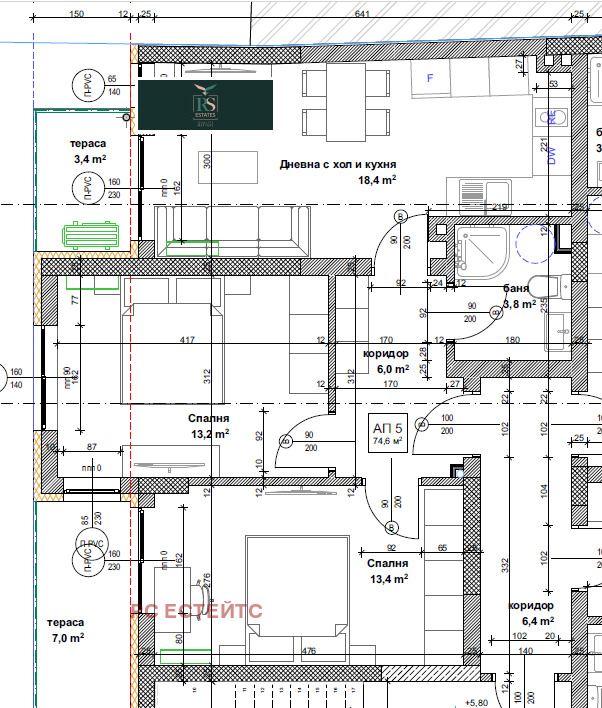 Продава 3-СТАЕН, гр. София, Банишора, снимка 2 - Aпартаменти - 48992929