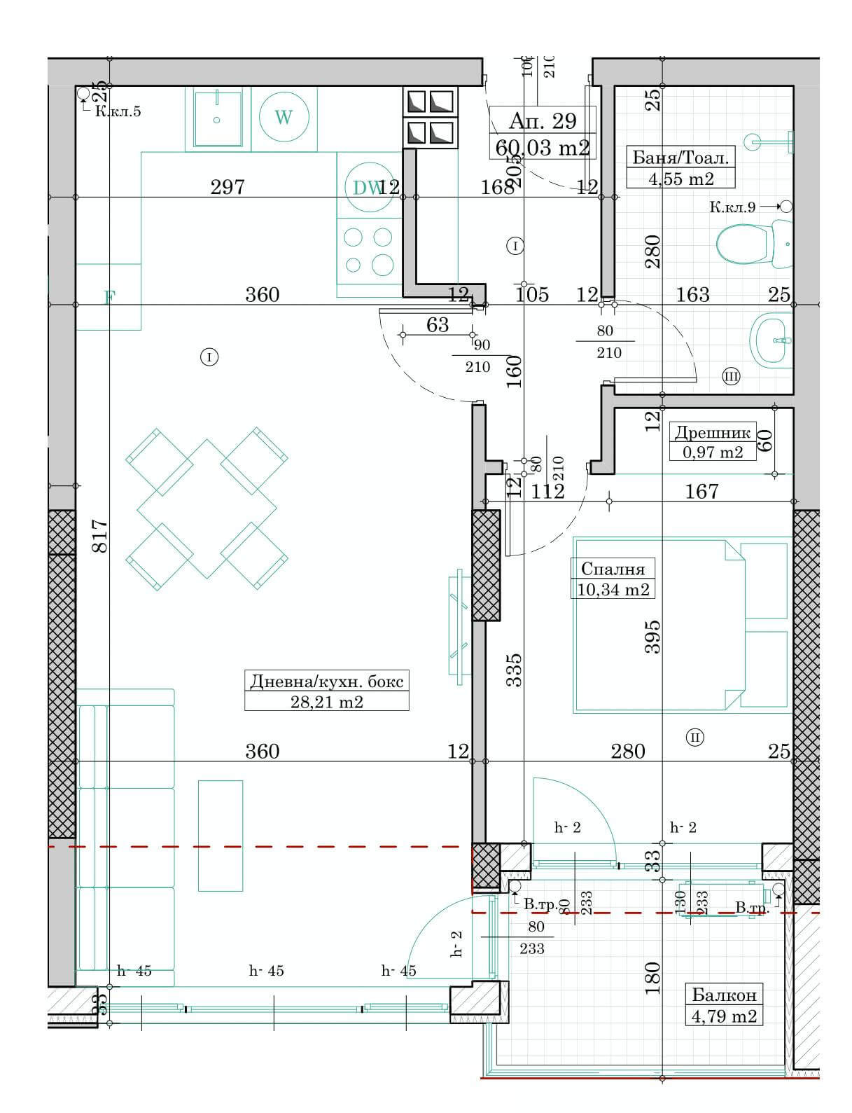 Продава 2-СТАЕН, гр. Варна, м-т Сотира, снимка 6 - Апартаменти - 55833645