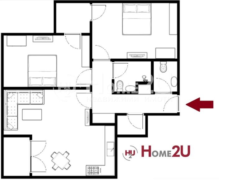 Продава 3-СТАЕН, гр. Пловдив, Кършияка, снимка 8 - Апартаменти - 53176620
