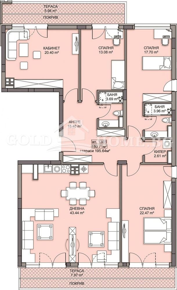 Продава МНОГОСТАЕН, гр. Пловдив, Гагарин, снимка 2 - Aпартаменти - 47765939