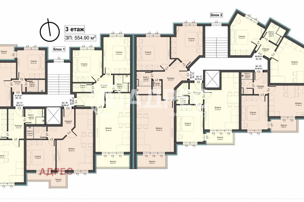 Продава 2-СТАЕН, гр. Варна, Аспарухово, снимка 3 - Апартаменти - 54330851