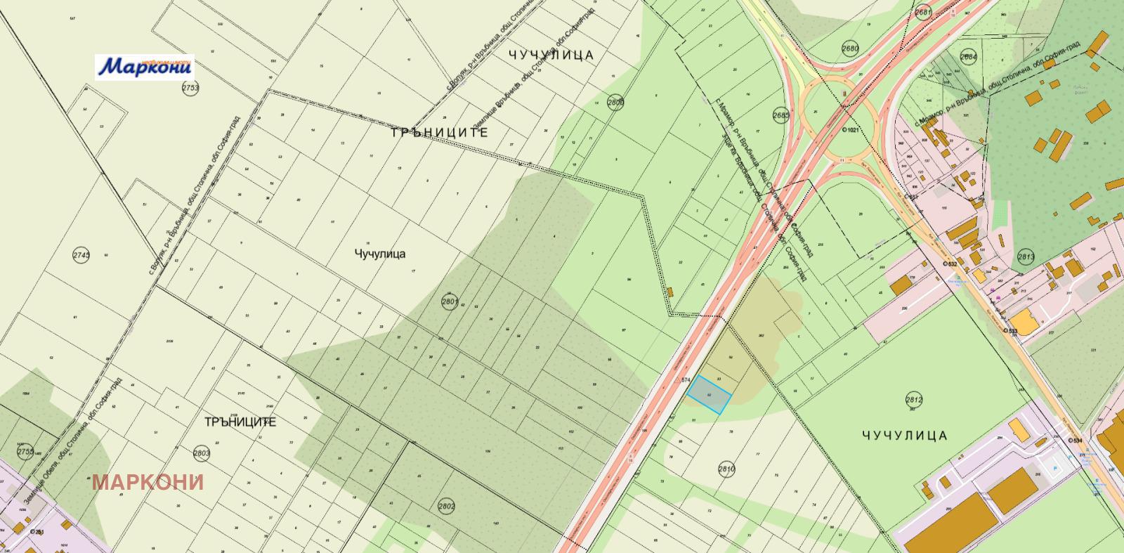 Продава ПАРЦЕЛ, гр. София, Обеля, снимка 2 - Парцели - 46852481