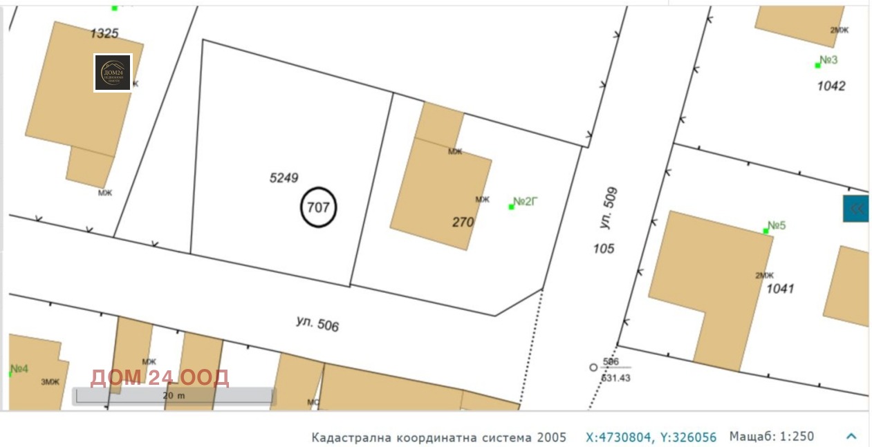 Продава ПАРЦЕЛ, гр. София, Христо Ботев
