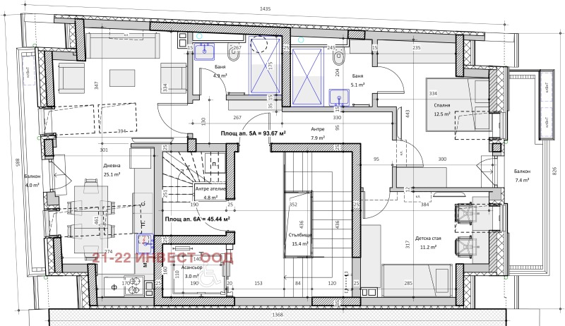 À vendre  2 chambres Plovdiv , Karchiyaka , 136 m² | 86249092 - image [4]