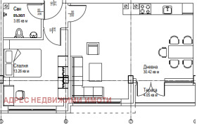 1 Schlafzimmer Scheleznik - zentar, Stara Zagora 1