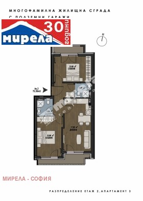 2 bedroom Pavlovo, Sofia 2