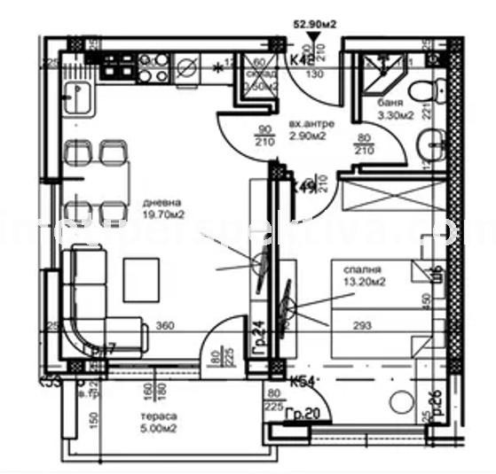 Продава 2-СТАЕН, гр. Пловдив, Кючук Париж, снимка 8 - Апартаменти - 51742506
