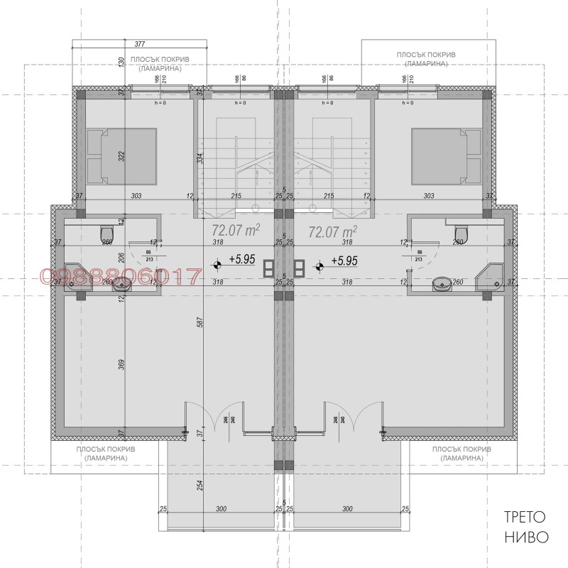 Продава КЪЩА, гр. Банкя, област София-град, снимка 13 - Къщи - 48062413