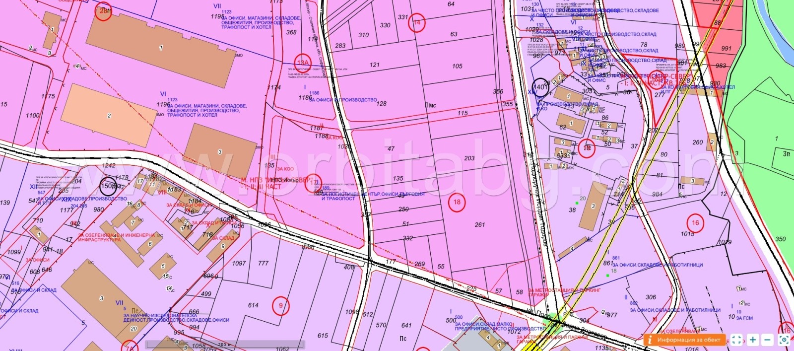 Продава ПАРЦЕЛ, гр. София, НПЗ Искър