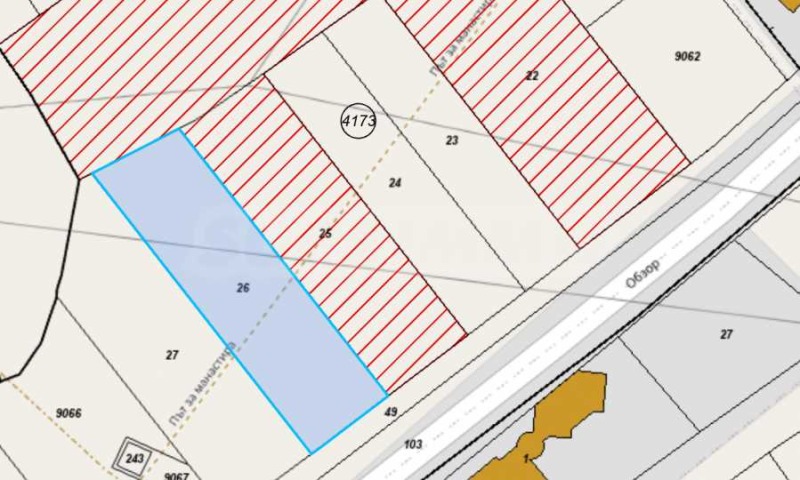 Na prodej  Spiknutí Sofia , v.z.Gorna banja , 1400 m2 | 21993939 - obraz [4]