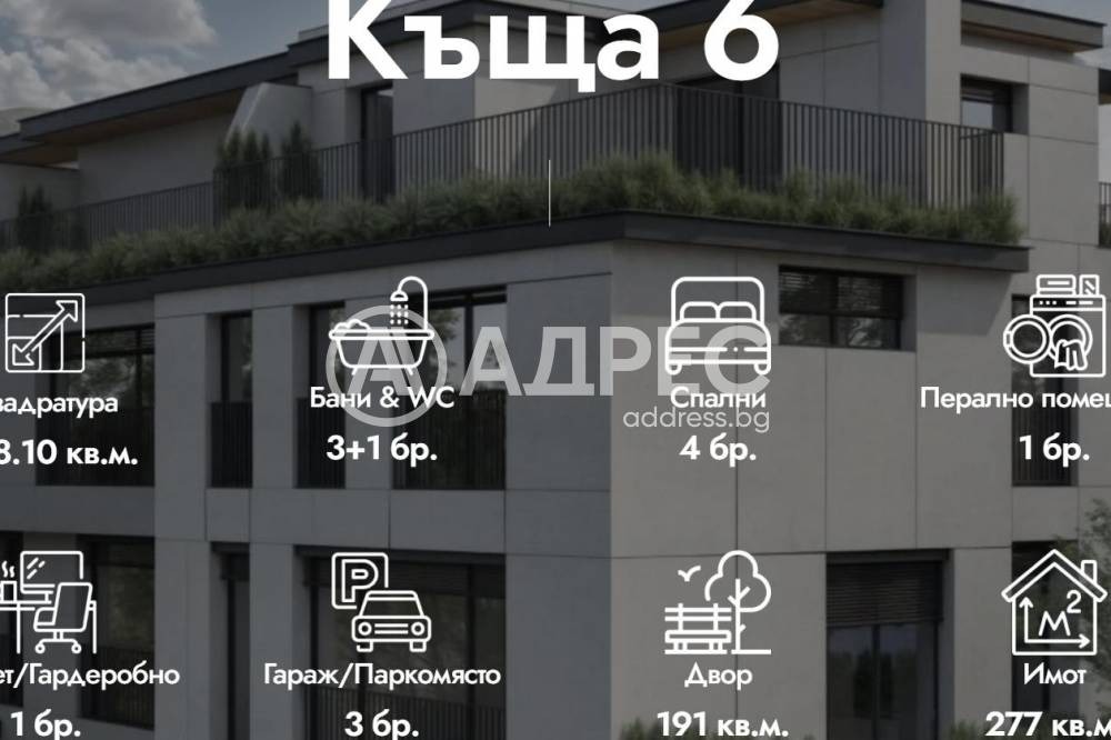 Продава КЪЩА, гр. София, Драгалевци, снимка 2 - Къщи - 54120709