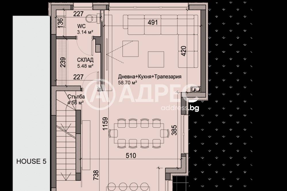 Продава КЪЩА, гр. София, Драгалевци, снимка 5 - Къщи - 54120709