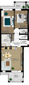 Продава 3-СТАЕН, гр. Пловдив, Остромила, снимка 5