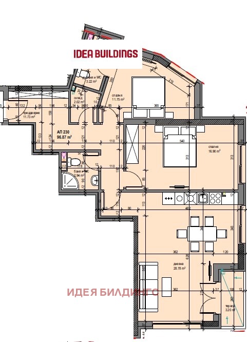 De vânzare  2 dormitoare Sofia , Levsci G , 114 mp | 23245278 - imagine [9]