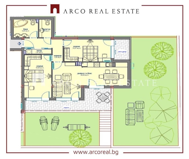 Продава 3-СТАЕН, гр. София, Малинова долина, снимка 3 - Апартаменти - 52534468
