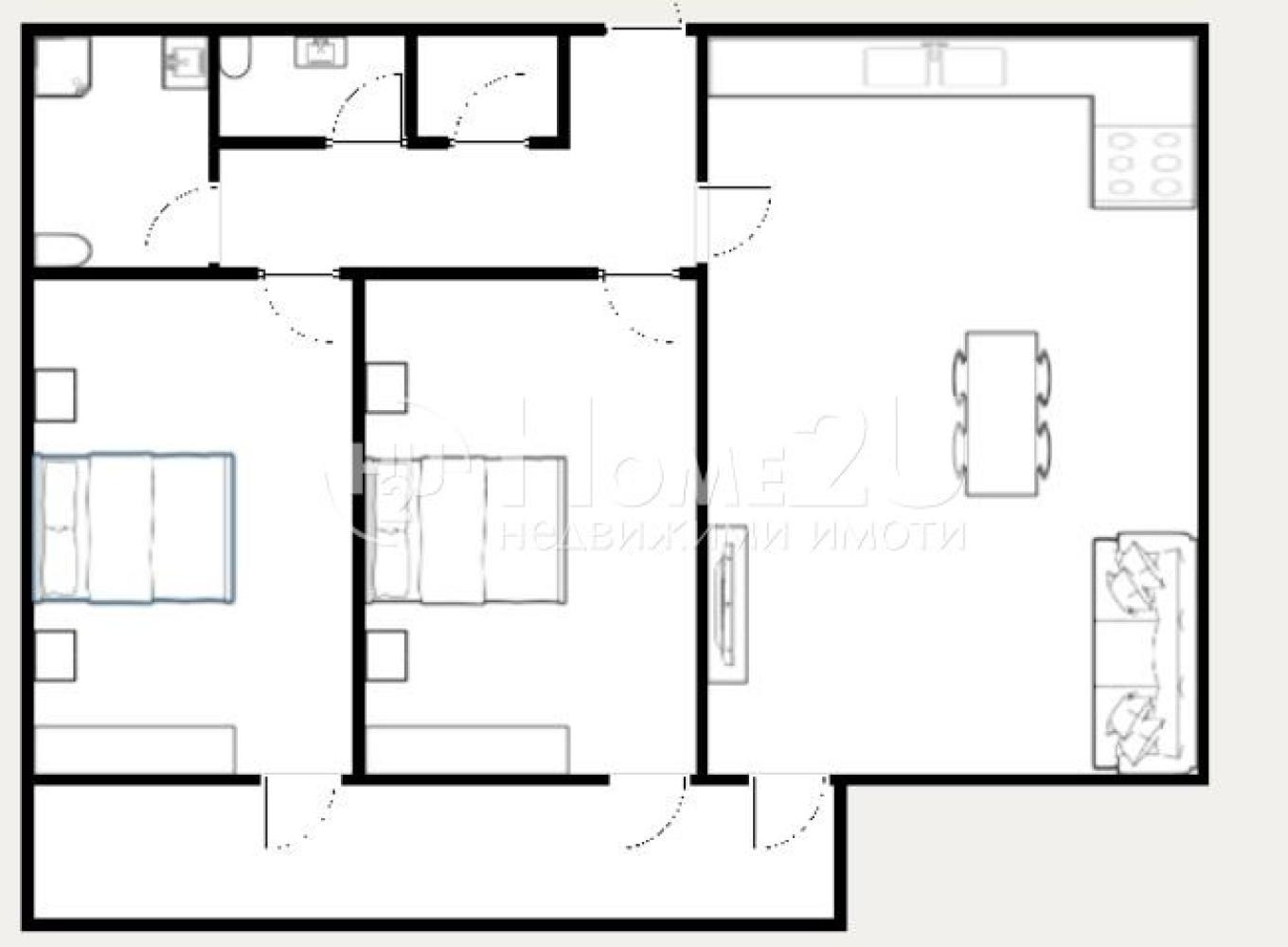 Продава 3-СТАЕН, гр. Пловдив, Южен, снимка 7 - Апартаменти - 53684843