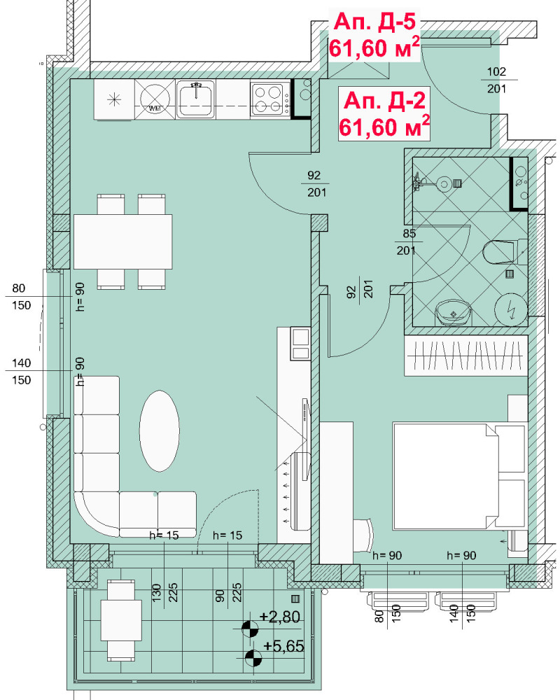 Продава  2-стаен област Бургас , гр. Созопол , 81 кв.м | 60829497 - изображение [9]