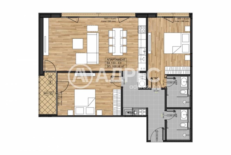 À venda  2 quartos Sofia , Boiana , 123 m² | 56106489 - imagem [4]