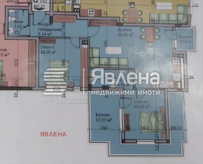 Продава 3-СТАЕН, гр. София, Люлин - център, снимка 2 - Апартаменти - 53103888