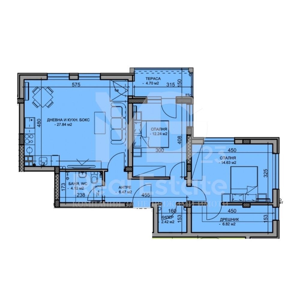 Продава 3-СТАЕН, гр. Пловдив, Западен, снимка 10 - Апартаменти - 53810200