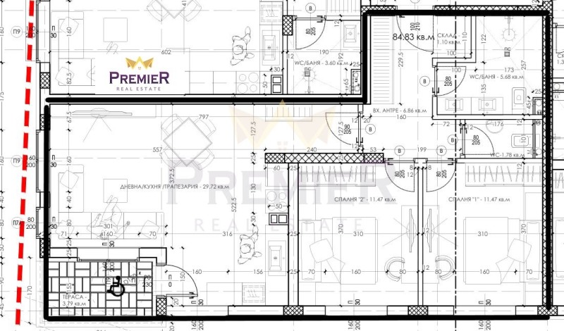 Продава 3-СТАЕН, град Варна, Изгрев • 164700 € / 322125.20 лв. • 79191221 1