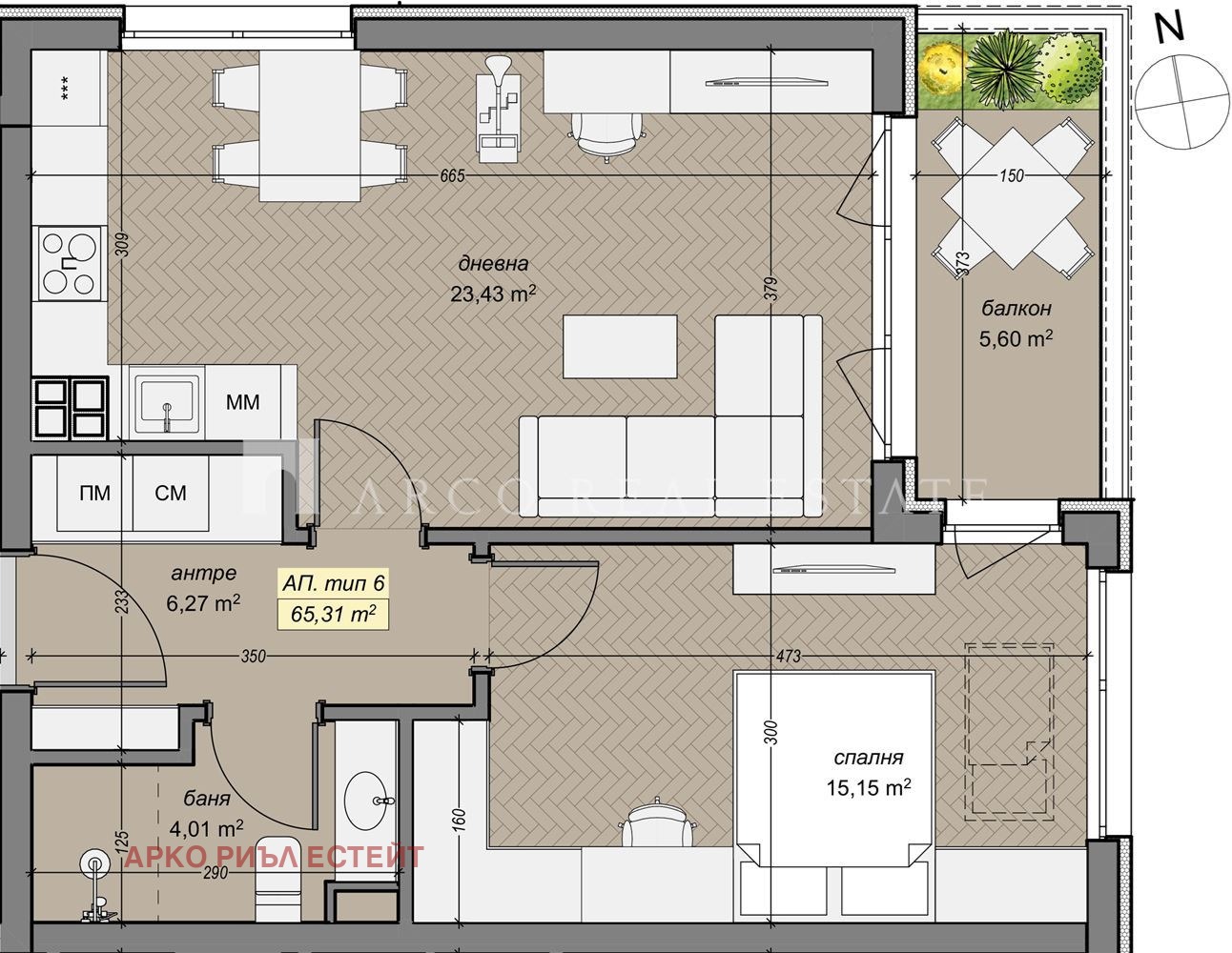 Продава 2-СТАЕН, гр. София, Левски Г, снимка 2 - Апартаменти - 53486102