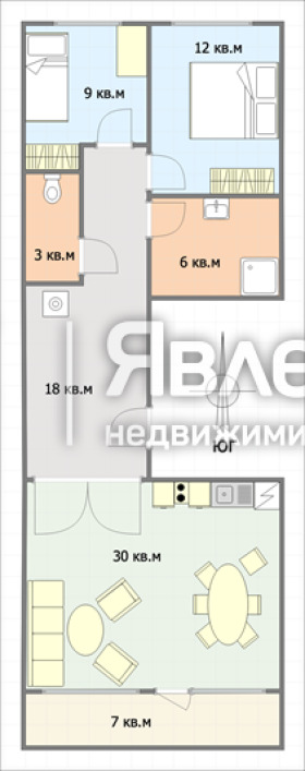 Zu verkaufen  2 Schlafzimmer Warna , Briz , 112 qm | 90678898 - Bild [4]
