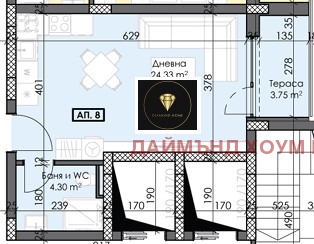 En venta  Estudio Plovdiv , Trakiya , 46 metros cuadrados | 46558510 - imagen [3]