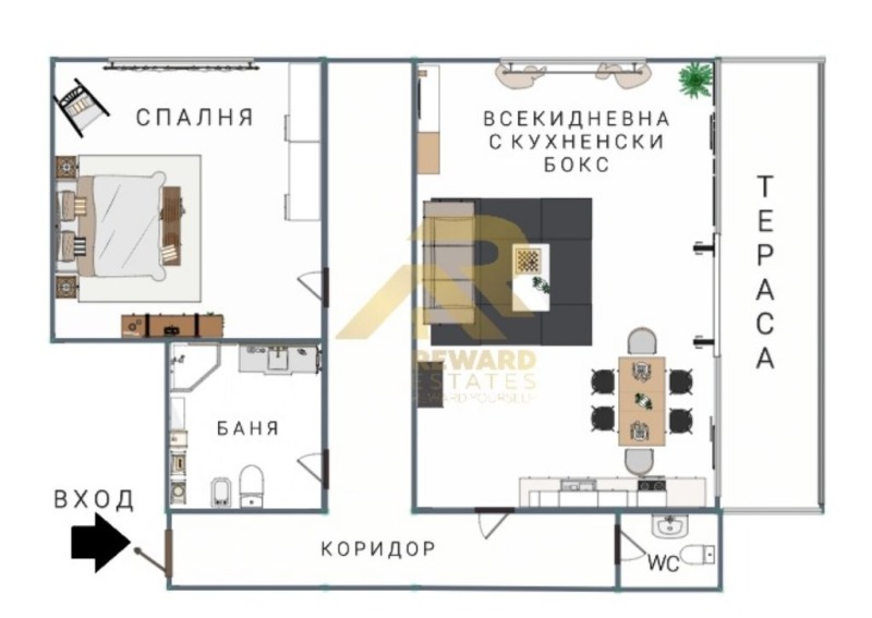 Satılık  1 yatak odası Sofia , Kaziçene , 80 metrekare | 96865575 - görüntü [14]