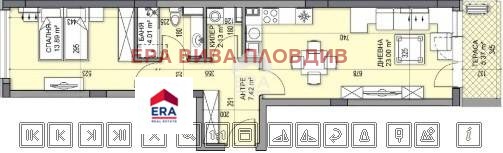 Продава 2-СТАЕН, гр. Пловдив, Гагарин, снимка 7 - Апартаменти - 52378174