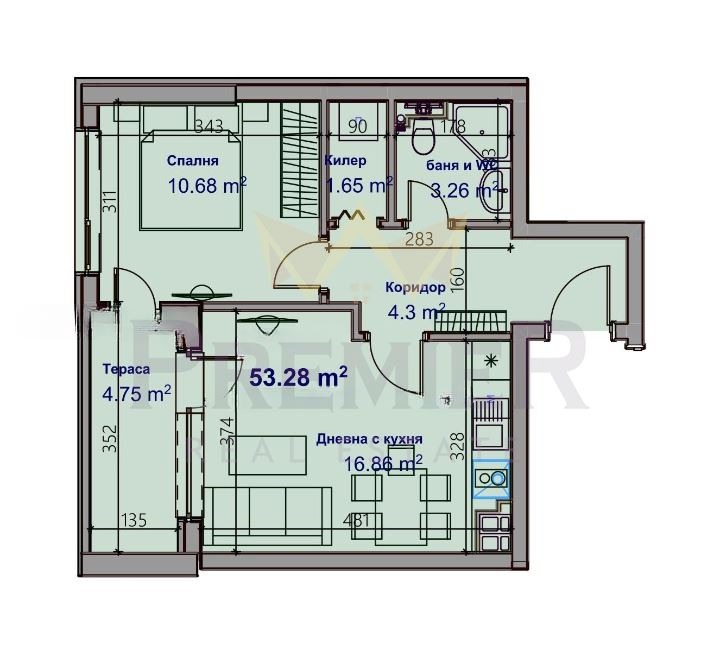 Продава 2-СТАЕН, гр. Варна, Младост 1, снимка 5 - Апартаменти - 54516033
