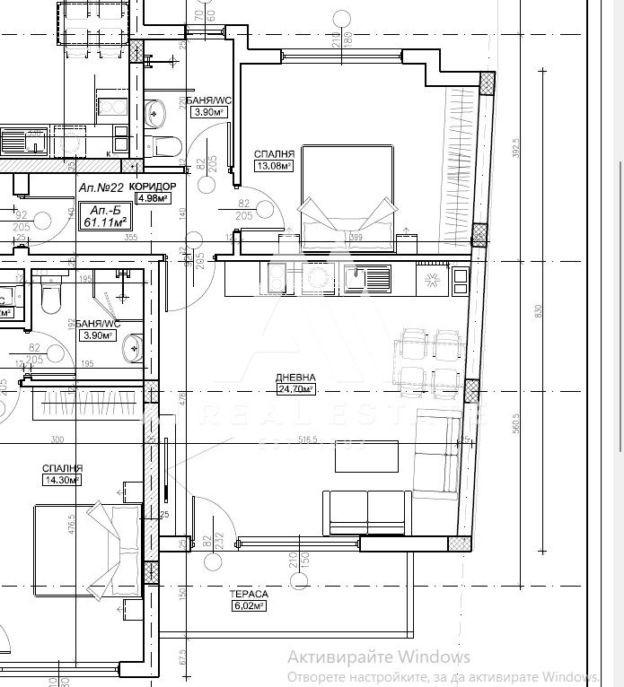 Продава 2-СТАЕН, гр. Плевен, Широк център, снимка 3 - Апартаменти - 55097104