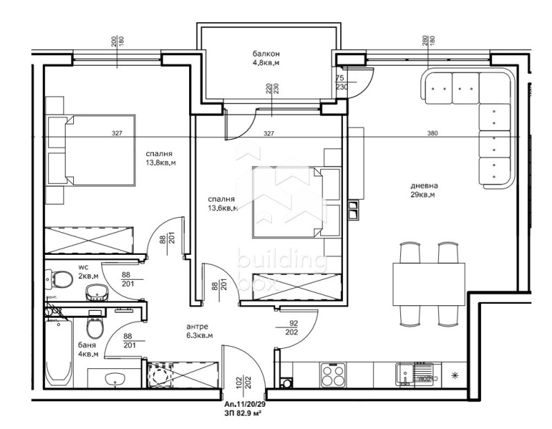 Продава 3-СТАЕН, гр. Пловдив, Остромила, снимка 8 - Апартаменти - 52413719