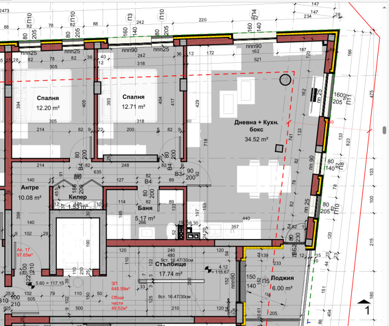 Продава 3-СТАЕН в град Варна, Изгрев - 115 кв.м / 178 682 € » 349 471.62 лв., ЛАЙЪНС ГРУП