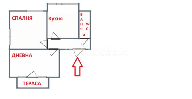 Продава 2-СТАЕН, гр. София, Сухата река, снимка 6 - Апартаменти - 53209458