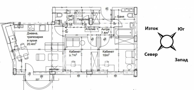 Продава 3-СТАЕН, гр. София, Люлин 2, снимка 3 - Апартаменти - 53284678